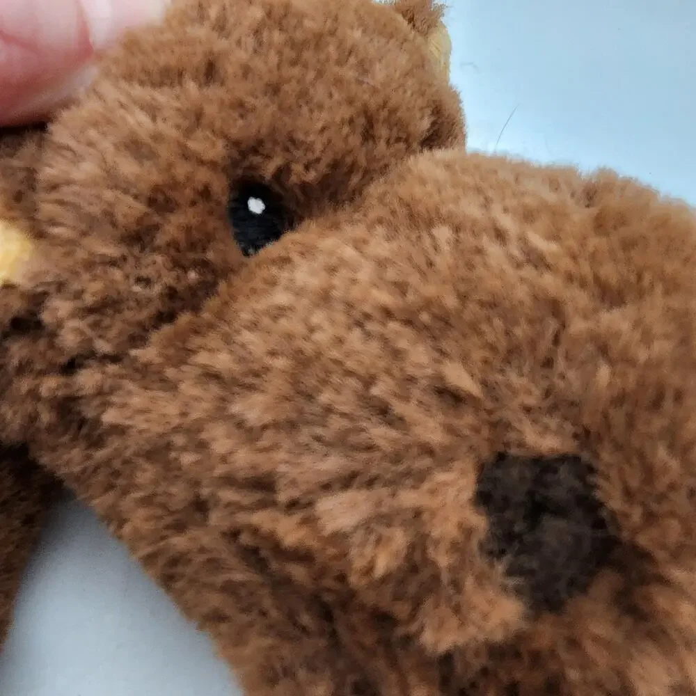Carters Moose Reindeer Plush Stuffed Lovey Toy 10